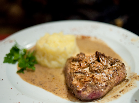 Cuisine du restaurant Le Basilic